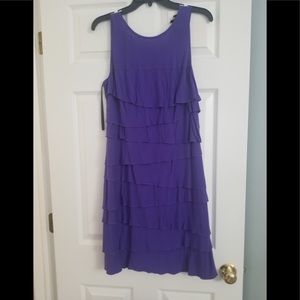 Laundry by Shelli Segal size 10 purple dress
